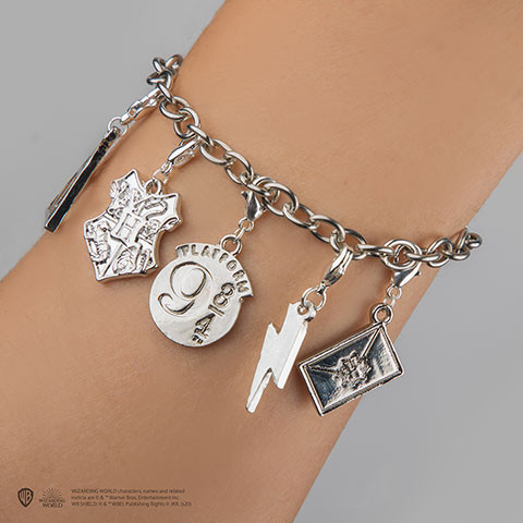 Bracelet à Charms (5 charms) - Harry Potter
