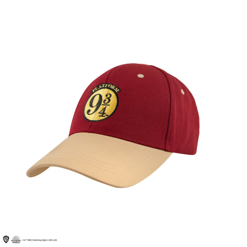 Casquette Harry Potter Poudlard express rouge et beige