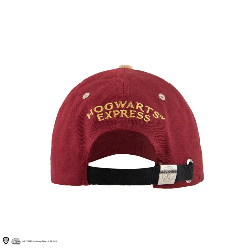 Casquette Harry Potter Poudlard express rouge et beige