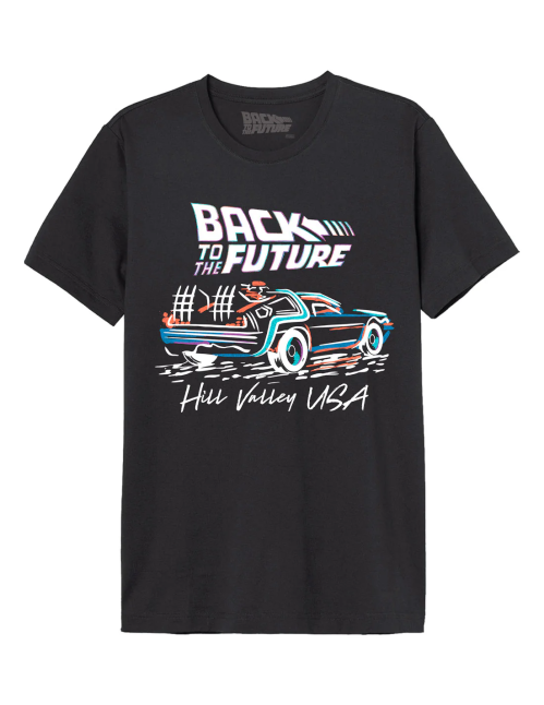 T-Shirt Retour vers le futur Hill Valley USA