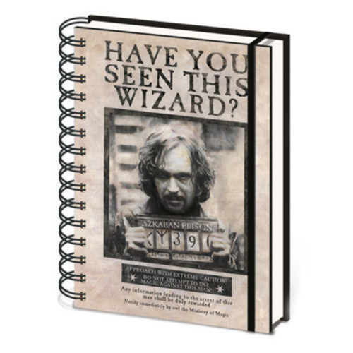 Carnet Bloc Notes A5 Harry Potter Sirius et Harry 3D - 4889