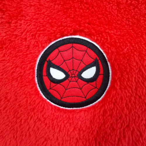 Peignoir Spiderman adulte rouge et noir MARVEL - 6693