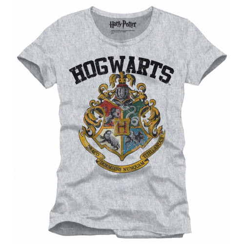 T-Shirt j'peux je vais à Poudlard - Femme Cadeau fan Potter Couleur Gris  Taille XXL