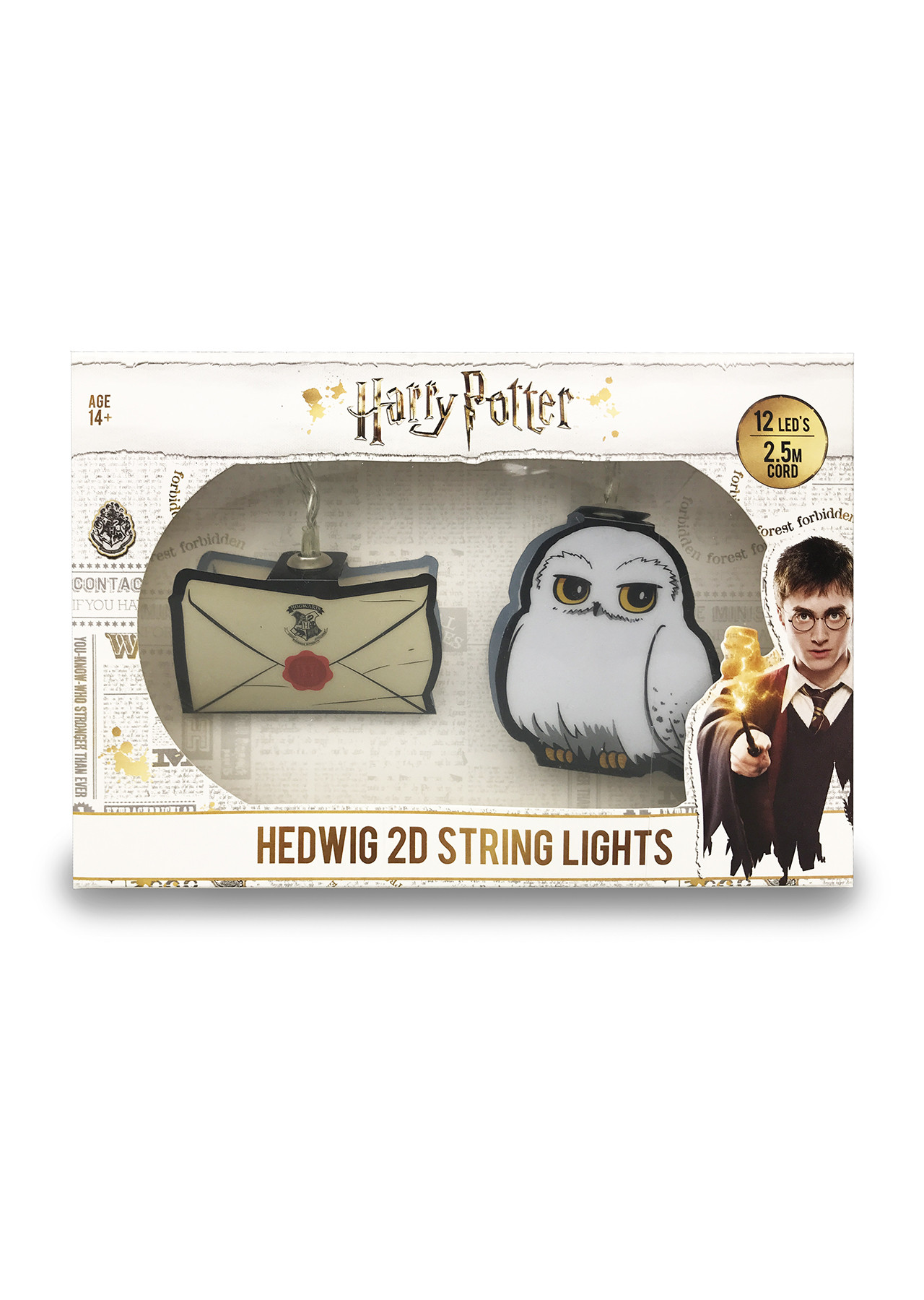 Harry Potter Hedwig Guirlande de Noël Avec Boules Et Pin Cônes