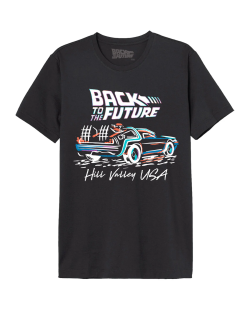 T-Shirt Retour vers le futur Hill Valley USA