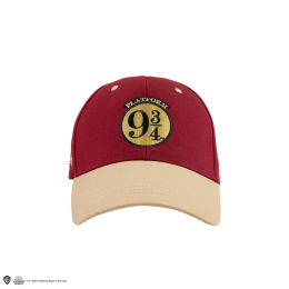 Casquette Harry Potter Poudlard express rouge et beige